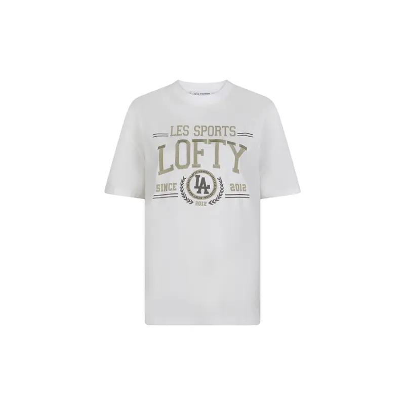 Lofty-Manner_Spring-Opening-2026_100_QM10 Lofty Manner T-Shirt Melia QM10 100 White