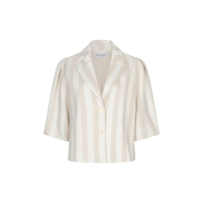 Lofty-Manner_Summer-1-2026_196_RC42.1 Lofty Manner Blazer Oriana RC42.1 196 Beige