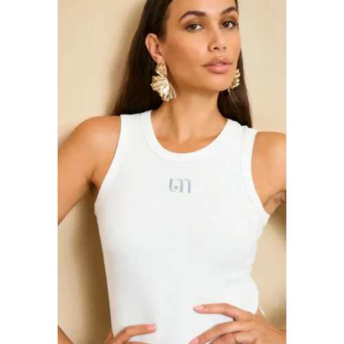 Lofty Manner Top Saela RD07.1 101 Off-White