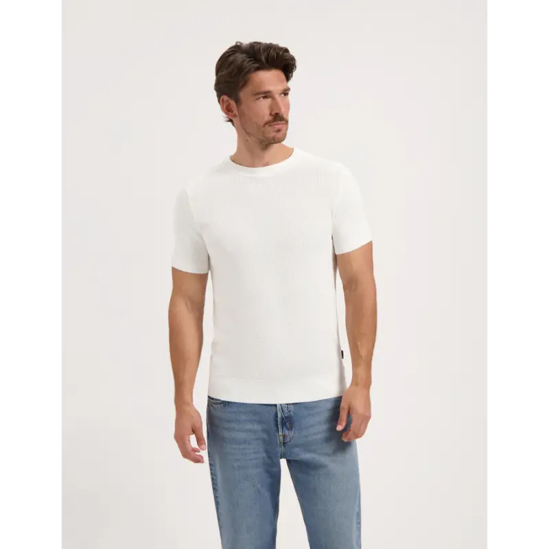 Saint-Steve_SS26_10000-white_210157 Saint Steve T-Shirt Hein 210157 10000 Wit