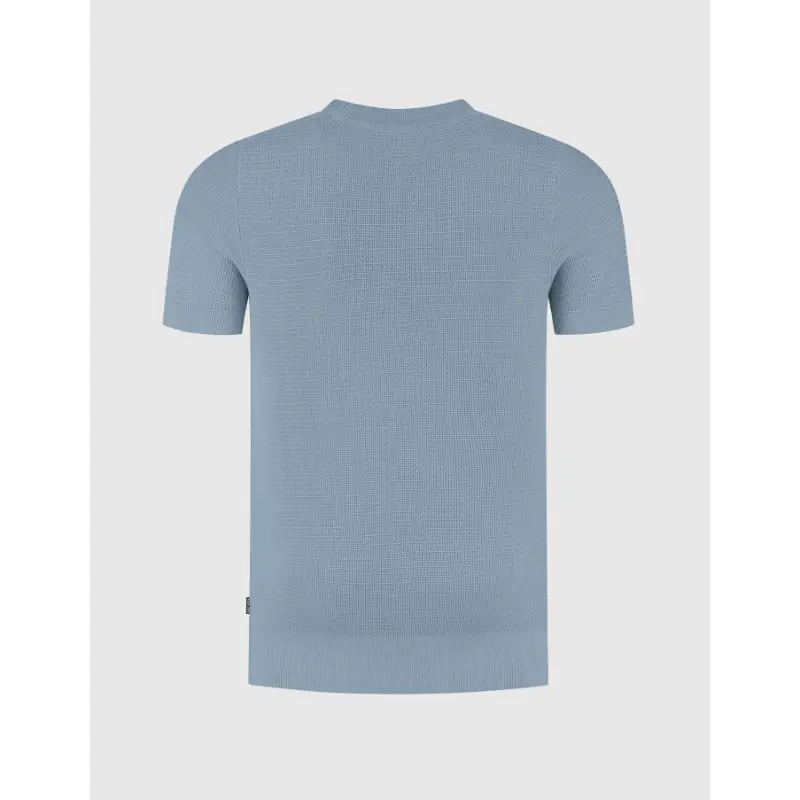 Saint-Steve_SS26_70044-true-blue_210157_3 Saint Steve T-Shirt Hein 210157 70044 True Blue
