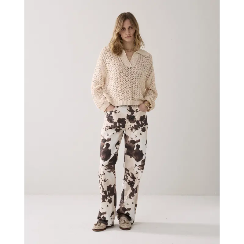 Summum-_spring-2026_120_4s2956-12435_2 Summum Broek 4s2956-12435 120 Cow Print