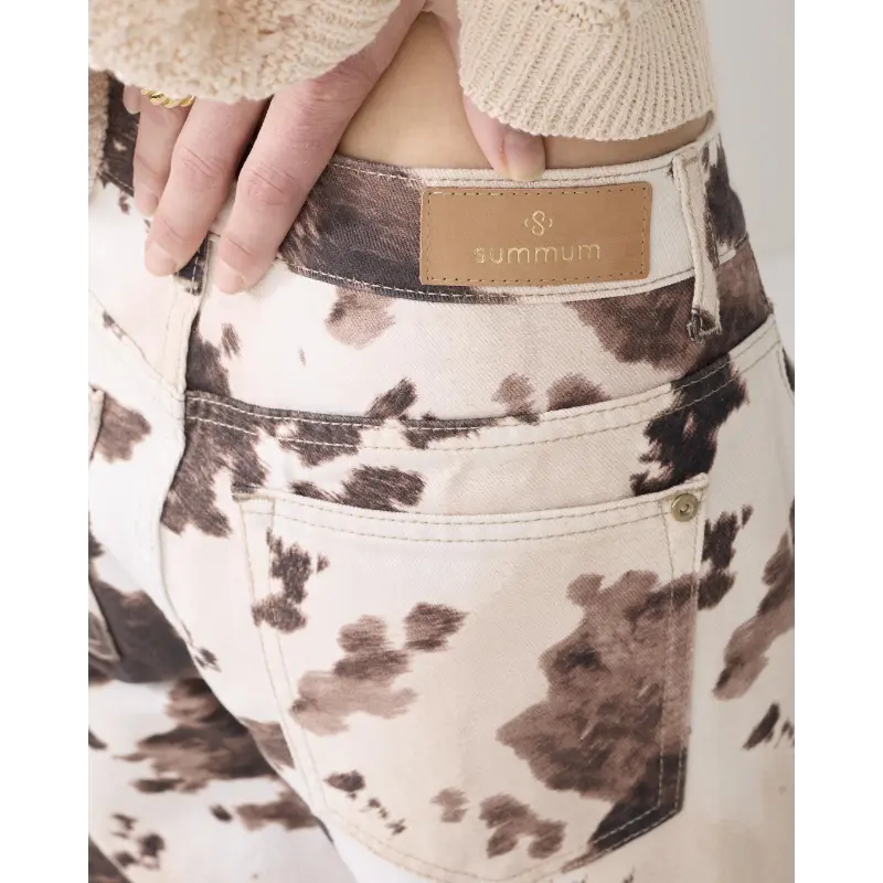 Summum-_spring-2026_120_4s2956-12435_4 Summum Broek 4s2956-12435 120 Cow Print