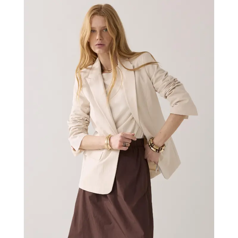 Summum-_spring-2026_122_1s1299-12365 Summum Blazer 1s1299-12365 122 Ivory