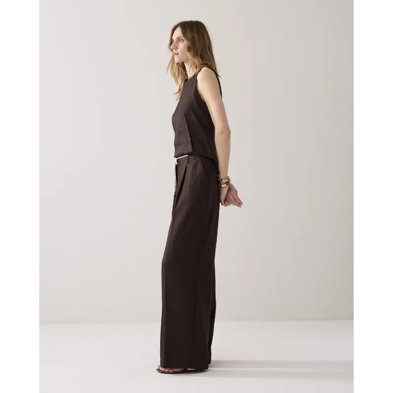 Summum-_spring-2026_713_4s2953-11780_4 Summum Broek 4s2953-11780 713 Coffee