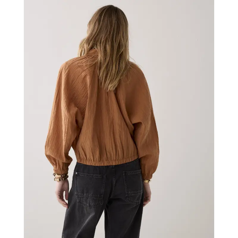 Summum-_spring-2026_739_2s3454-12373_3 Summum Blouse 2s3454-12373 739 Cinnamon