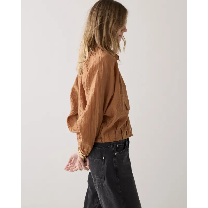 Summum-_spring-2026_739_2s3454-12373_4 Summum Blouse 2s3454-12373 739 Cinnamon