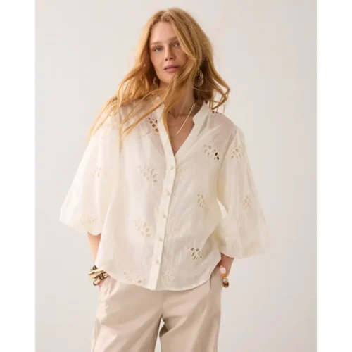 Summum-_summer-2026_122_2s3472-12473 Summum Blouse 2s3472-12473 122 Ivory