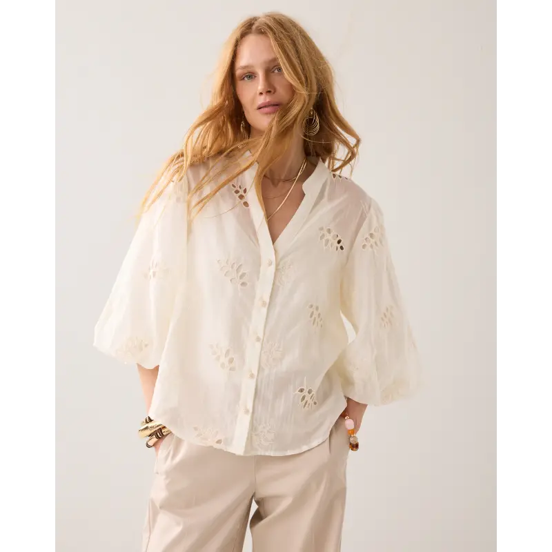 Summum-_summer-2026_122_2s3472-12473 Summum Blouse 2s3472-12473 122 Ivory