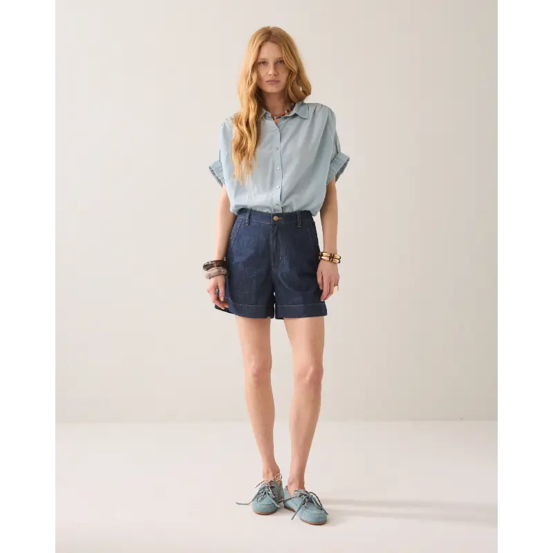 Summum-_summer-2026_431_2s3484-12370_2 Summum Blouse 2s3484-12370 431 Glacier Blue