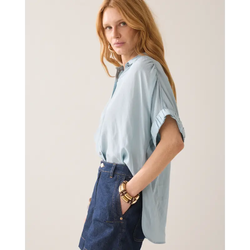 Summum-_summer-2026_431_2s3484-12370_4 Summum Blouse 2s3484-12370 431 Glacier Blue