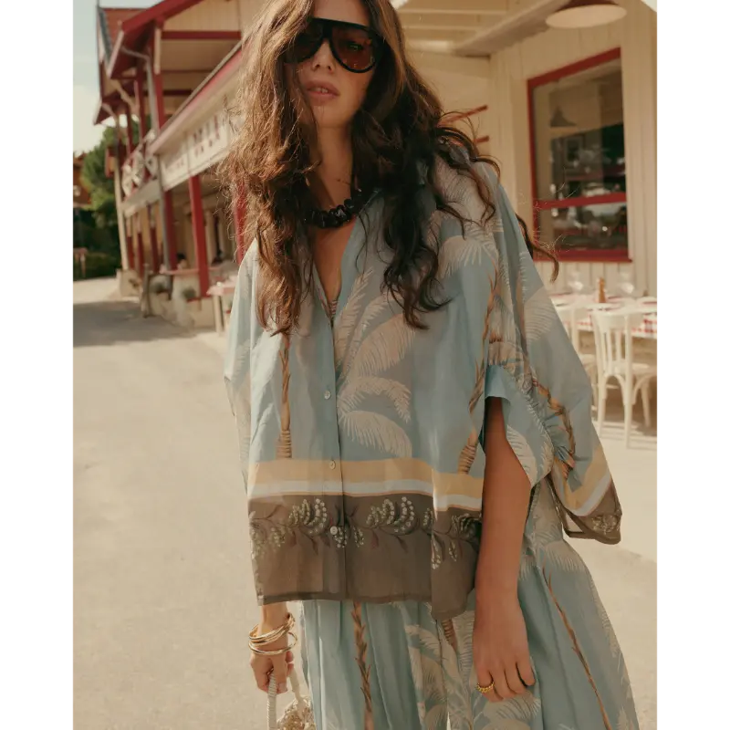 Summum-_summer-2026_431_2s3496-12451 Summum Blouse 2s3496-12451 431 Glacier Blue