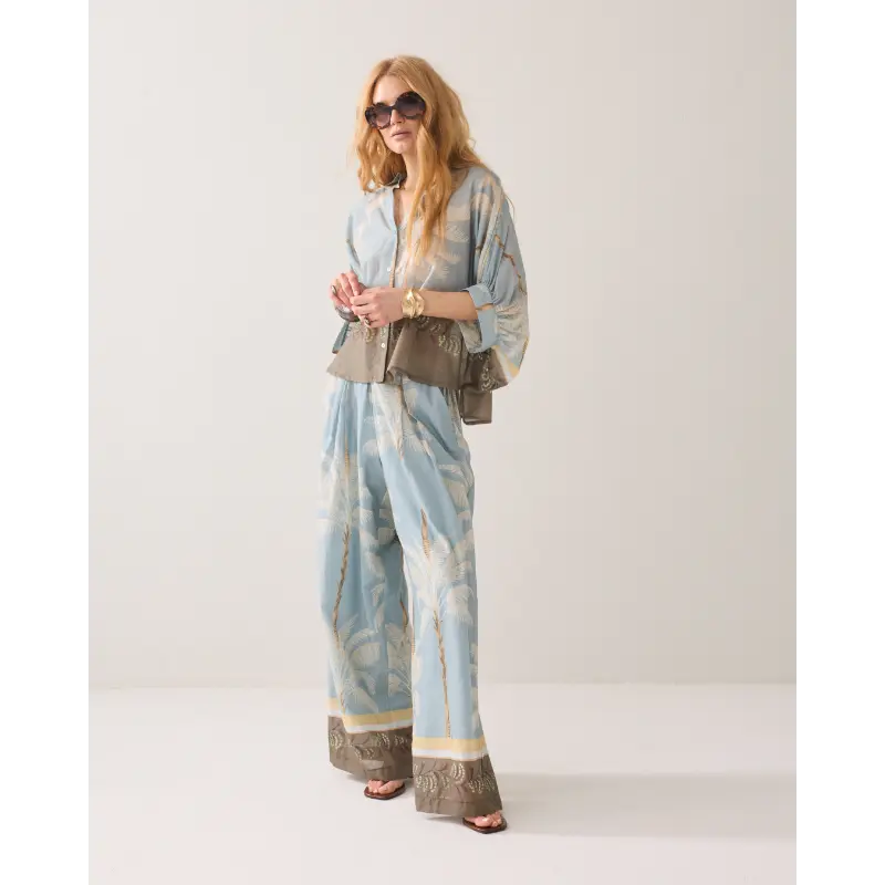 Summum-_summer-2026_431_2s3496-12451_5 Summum Blouse 2s3496-12451 431 Glacier Blue