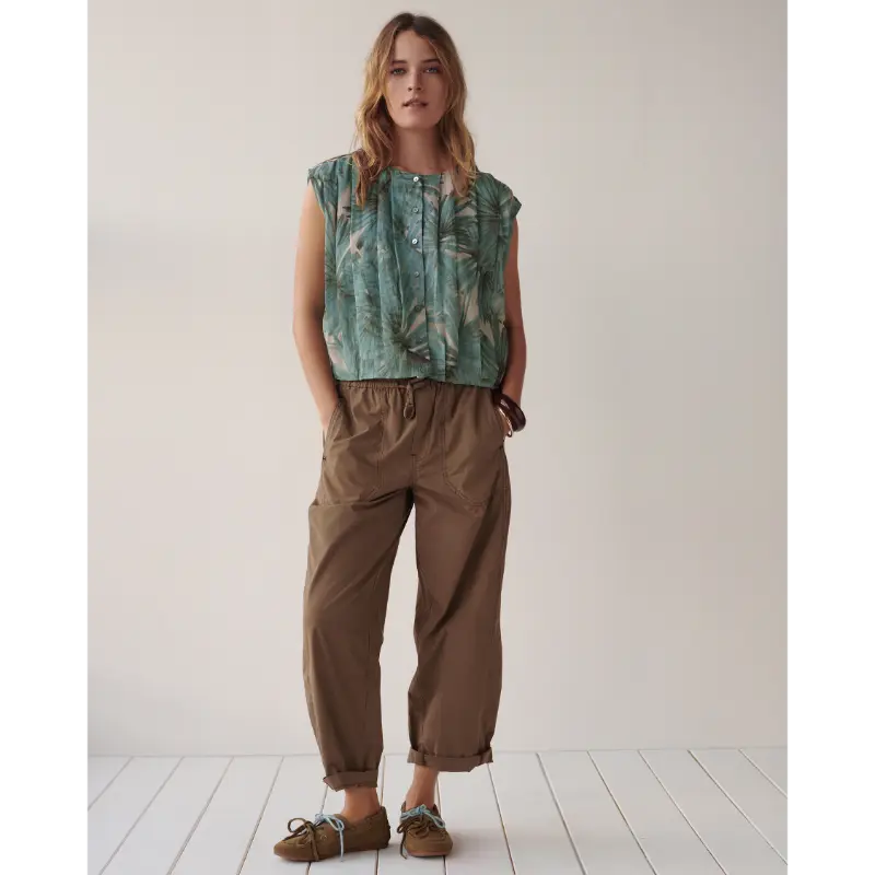 Summum-_summer-2026_763_4s2977-12405 Summum Broek 4s2977-12405 763 Dark Clay