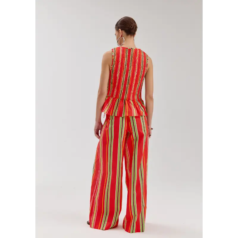 hs6p409 Multi Stripe4 Harper&Yve Gilet Cindy HS6p409 1293 Multi Stripe