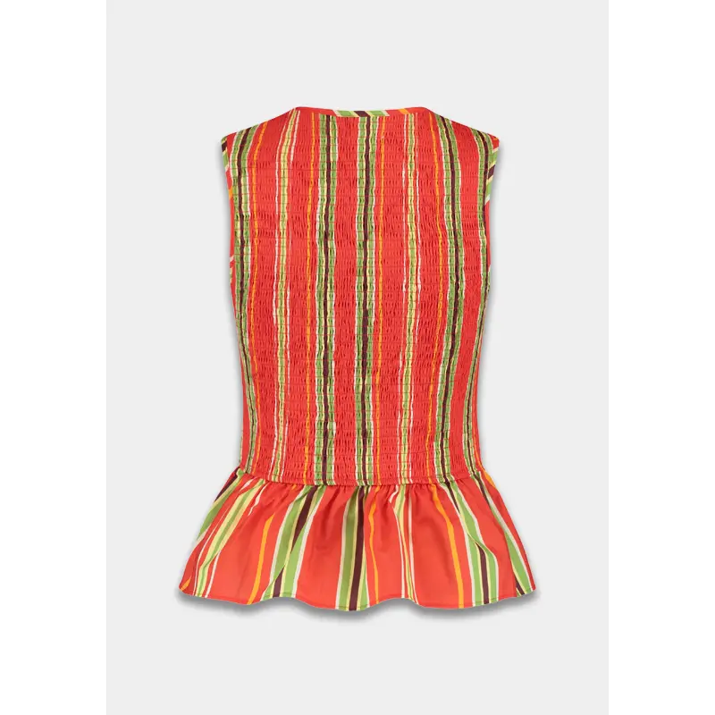hs6p409 Multi Stripe6 Harper&Yve Gilet Cindy HS6p409 1293 Multi Stripe