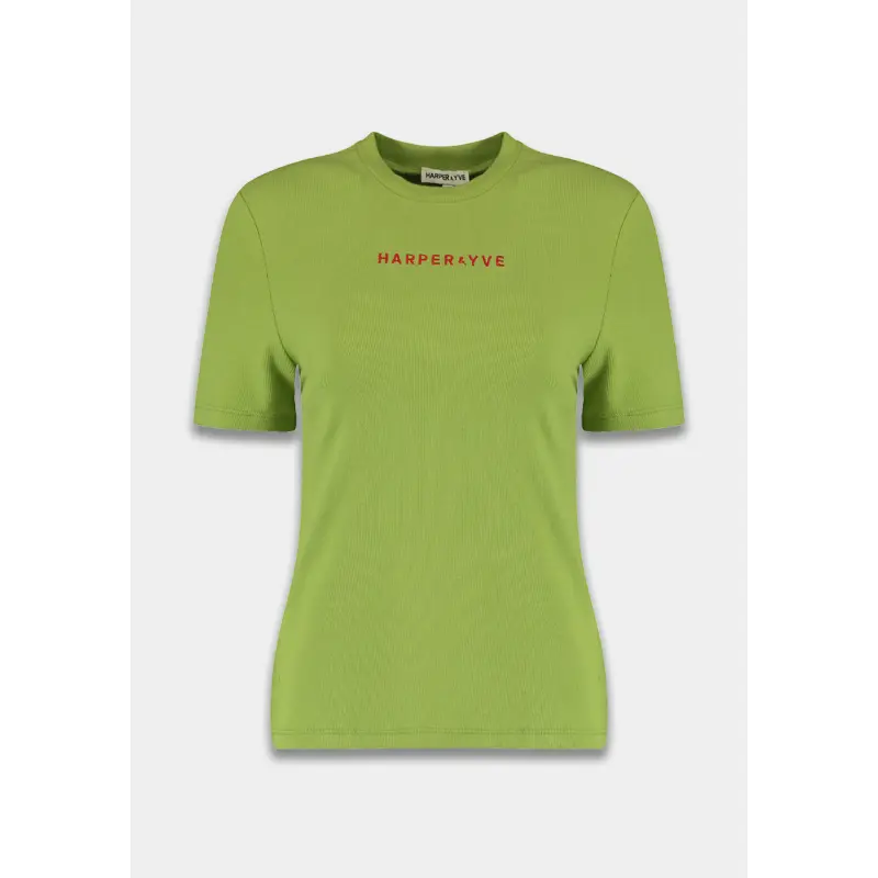 hs6p415 Groen5 Harper&Yve T-Shirt Cammy HS6p415 518 Herbal Garden