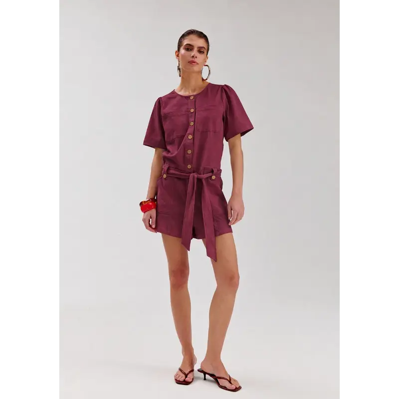 hs6p700 Cassis2 Harper&Yve Jumpsuit Yael HS6p700 937 Cassis
