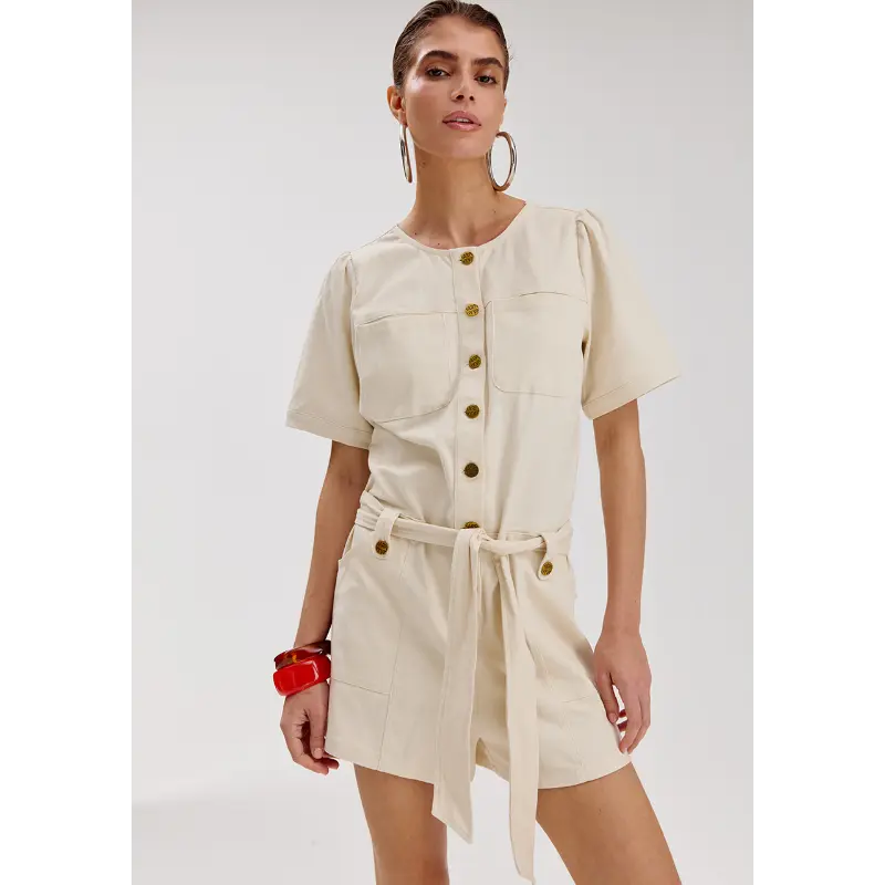 hs6p700 Off White1 Harper&Yve Jumpsuit Yael HS6P700 101 Off-White