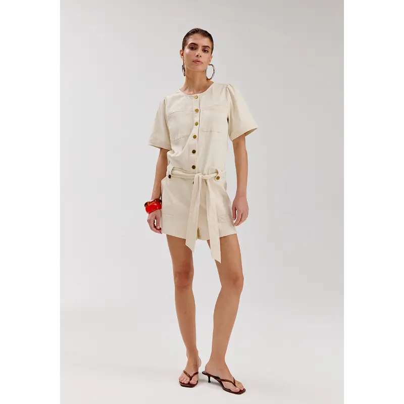 hs6p700 Off White3 Harper&Yve Jumpsuit Yael HS6P700 101 Off-White