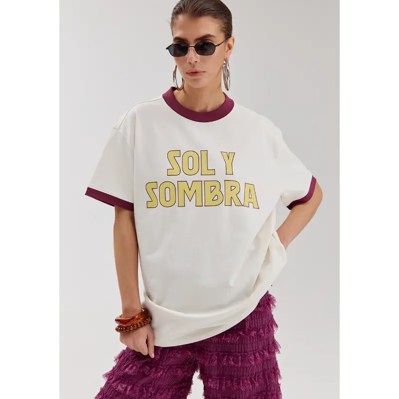 hs6y302 Off White2 Harper&Yve T-Shirt Sol HS6y302 101 Ecru