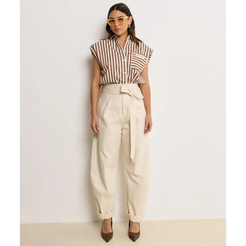 jv-2604-0109 Brown10 Josh V Blouse Suusa JV-2604-0109 635 Mocha Brown