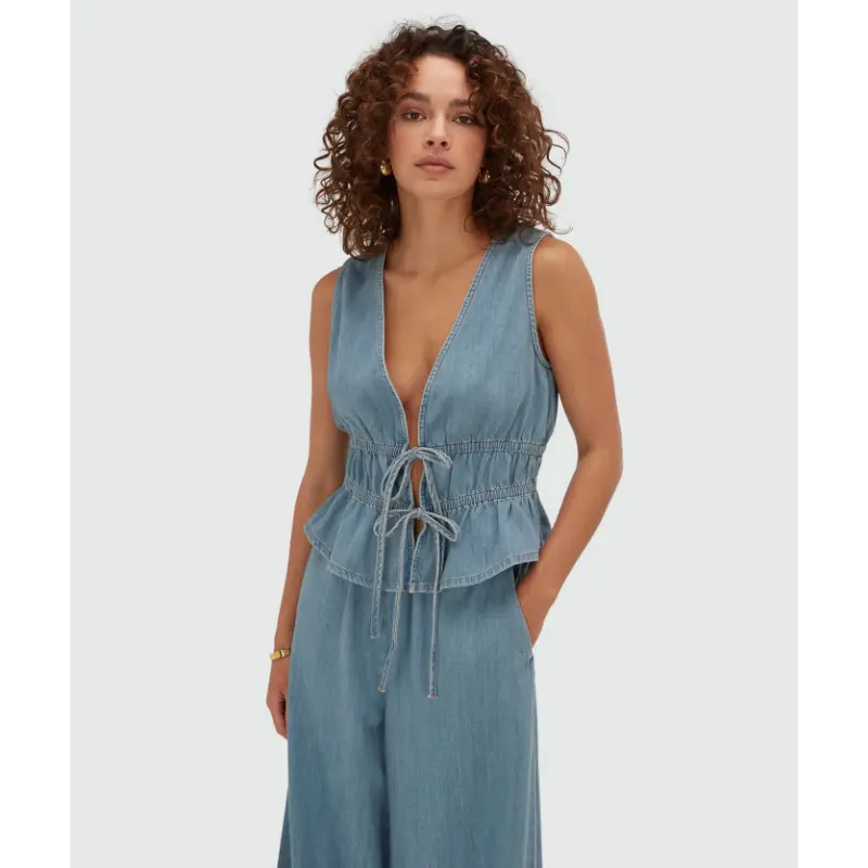 jv-2604-0111 Denim03 Josh V Top Sea JV-2604-0111 948 Blauw
