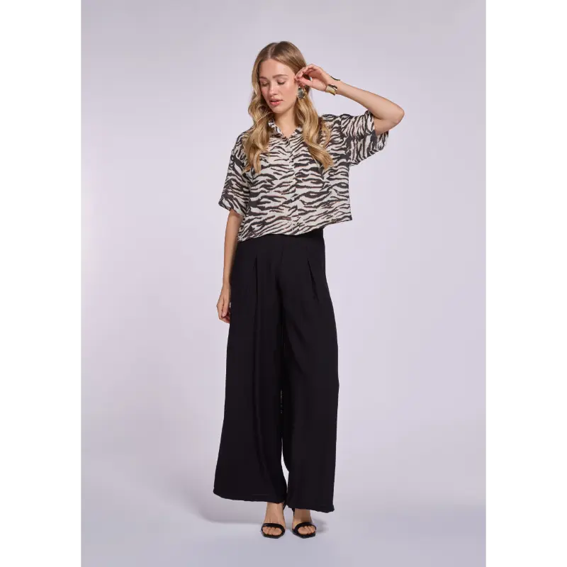 petra1 Freebird Broek Petra 2427 Black