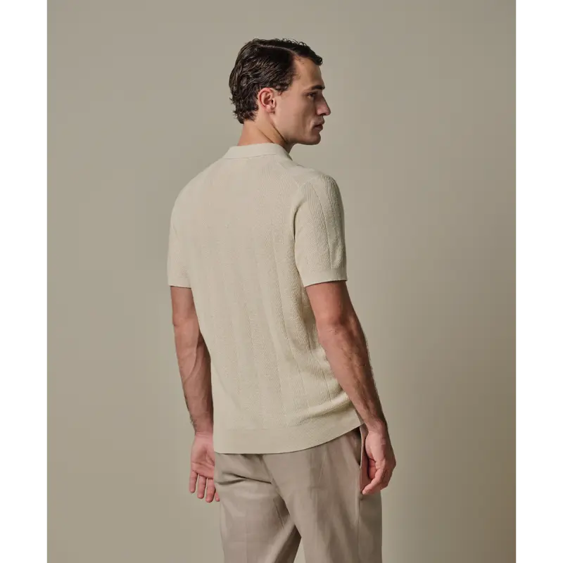 ppxd10003d Raw White5 Profuomo Polo PPXD10003d Off-White