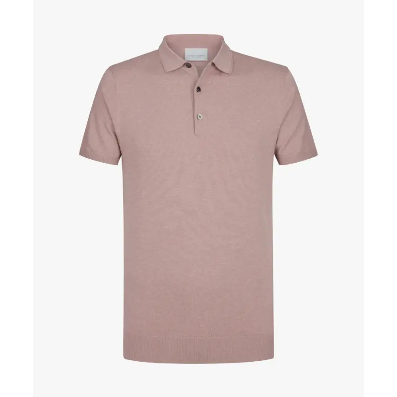 ppxd10007i Dark Pink1 Profuomo Luxury Polo PPXD10007i Roze