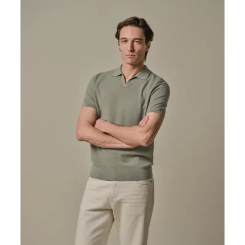 ppxd10009d Mid Green2 Profuomo Polo PPXD10009d Groen