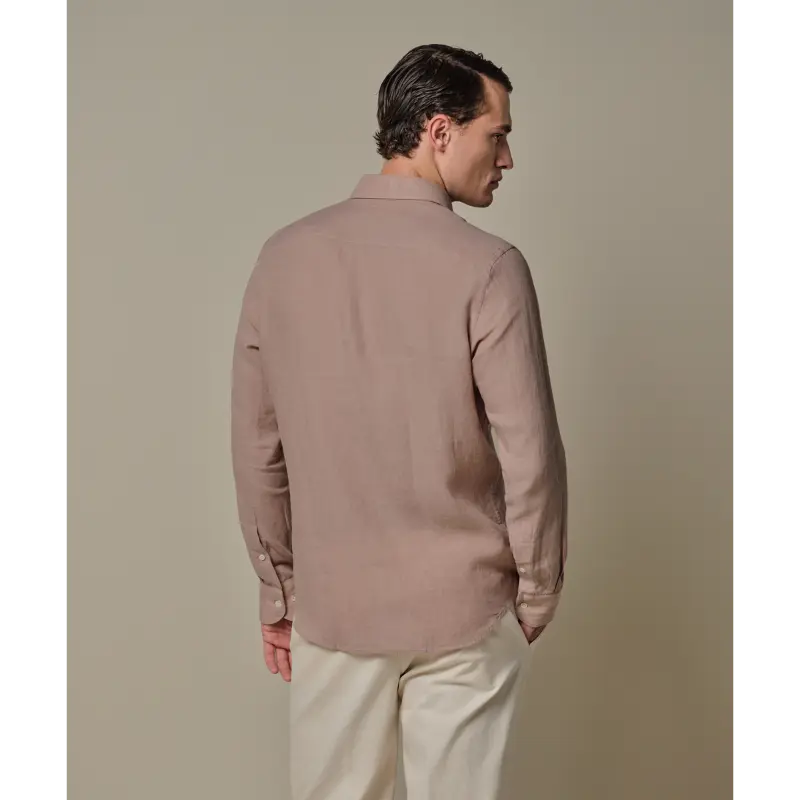 ppxh10017n Dark Pink5 Profuomo Overhemd PPXH10017n Roze