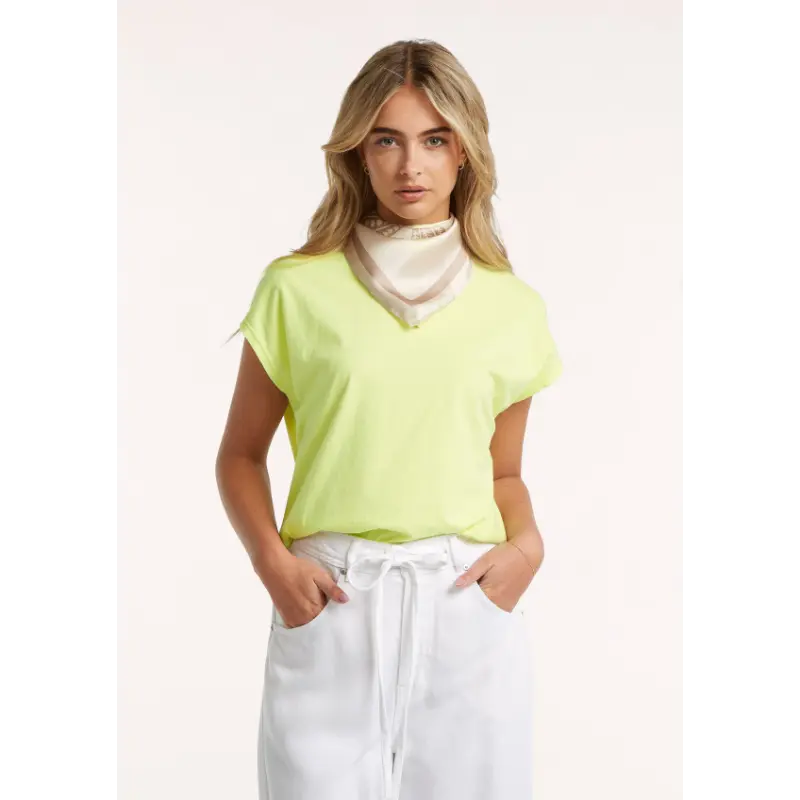 s26_3_ Jaimy Tee Lime Light1 Circle of Trust T-Shirt Jaimy s26_3_ 1378 Lime Light