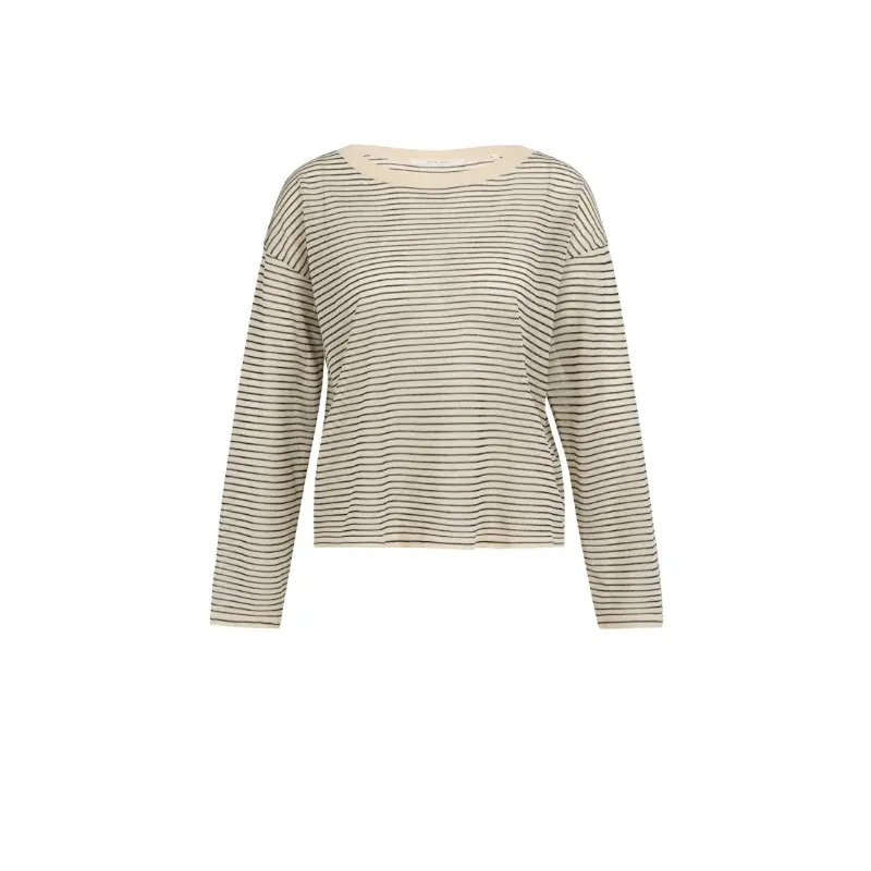 01-000589-605 Beige2 Yaya Trui 01-000589-605 990581 Ecru dessin