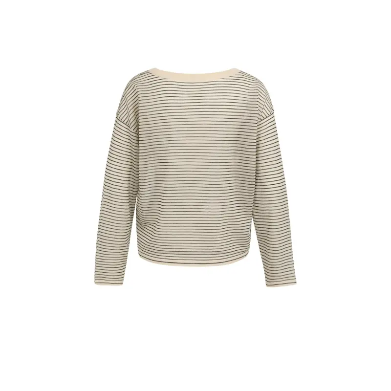 01-000589-605 Beige8 Yaya Trui 01-000589-605 990581 Ecru dessin