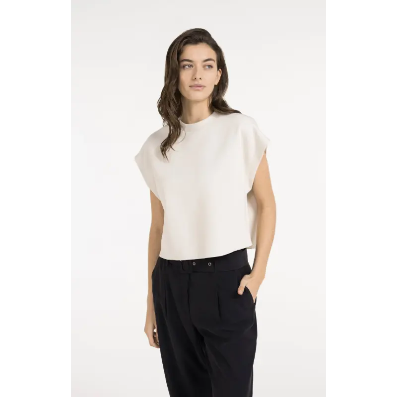 01-109121-605 Off White03 Yaya Sweater 01-109121-605 99067 Off-White