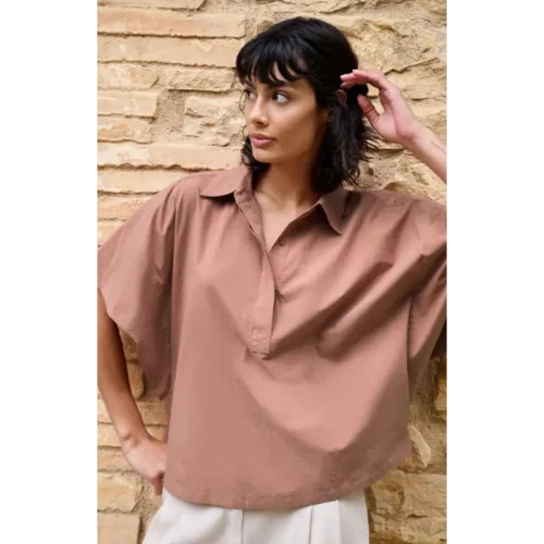 01-201220-605 Roze02 Yaya Blouse 01-201220-605 71516 Roze