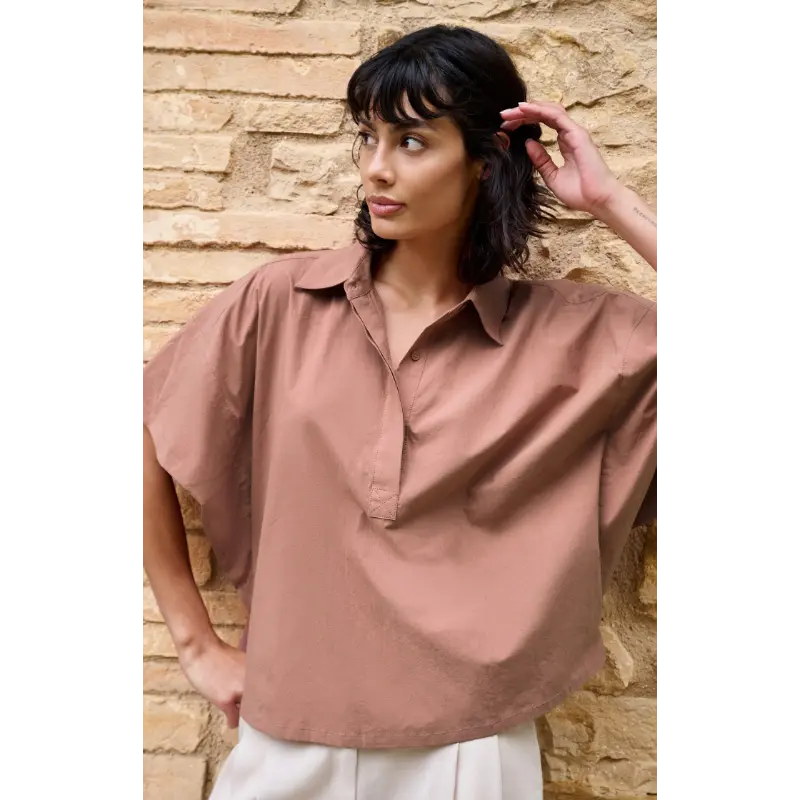 01-201220-605 Roze02 Yaya Blouse 01-201220-605 71516 Roze