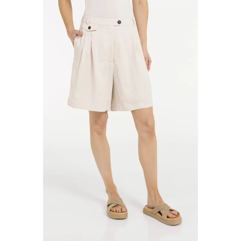01-321032-605 Creme White2 Yaya Short 01-321032-605 99067 Off-White