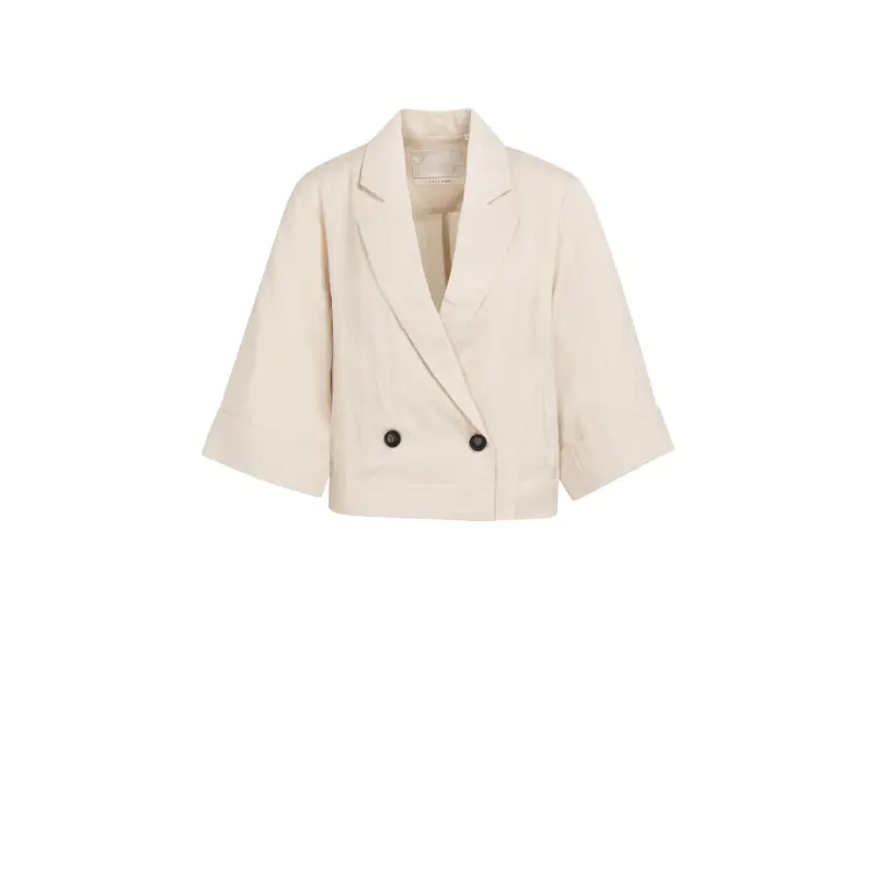 01-501084-605 Off White02 Yaya Blazer 01-501084-605 99067 Off-White