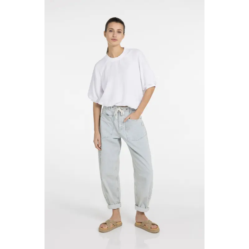 01-701366-604 Off White07 Yaya Top 01-701366-604 00000 Wit