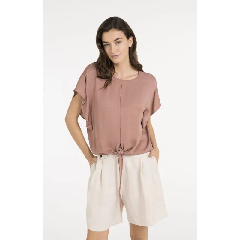 01-701369-605 Burlwood Pink3 Yaya Top 01-701369-605 71516 Roze
