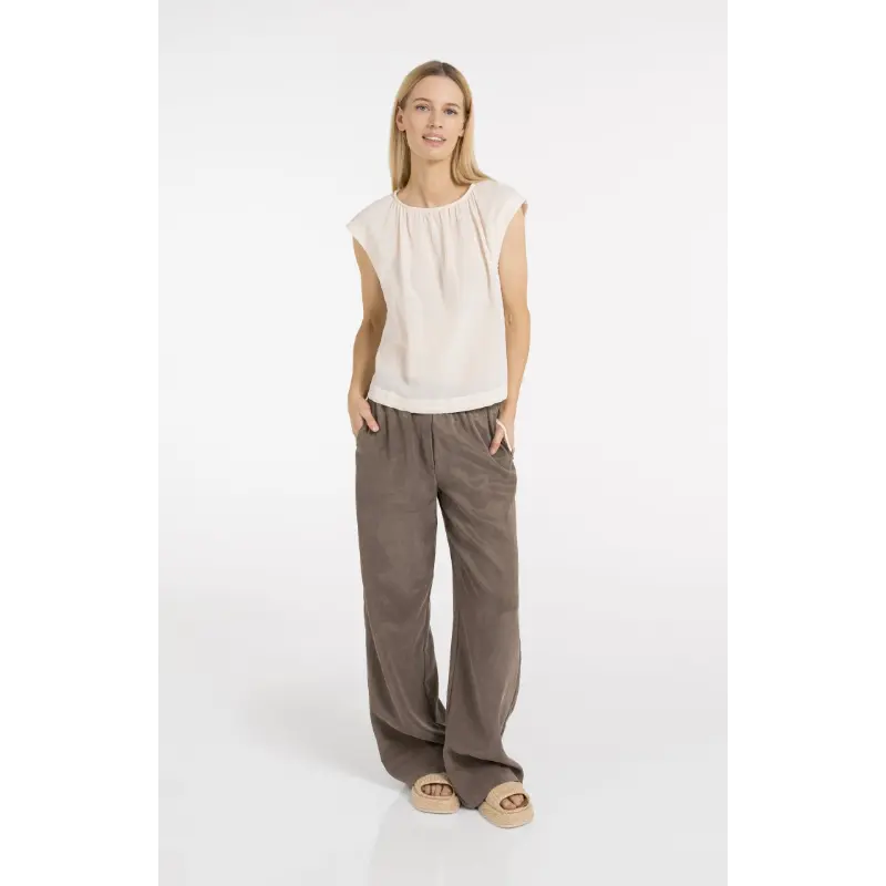 01-701370-605 Off White5 Yaya Top 01-701370-605 99067 Off-White