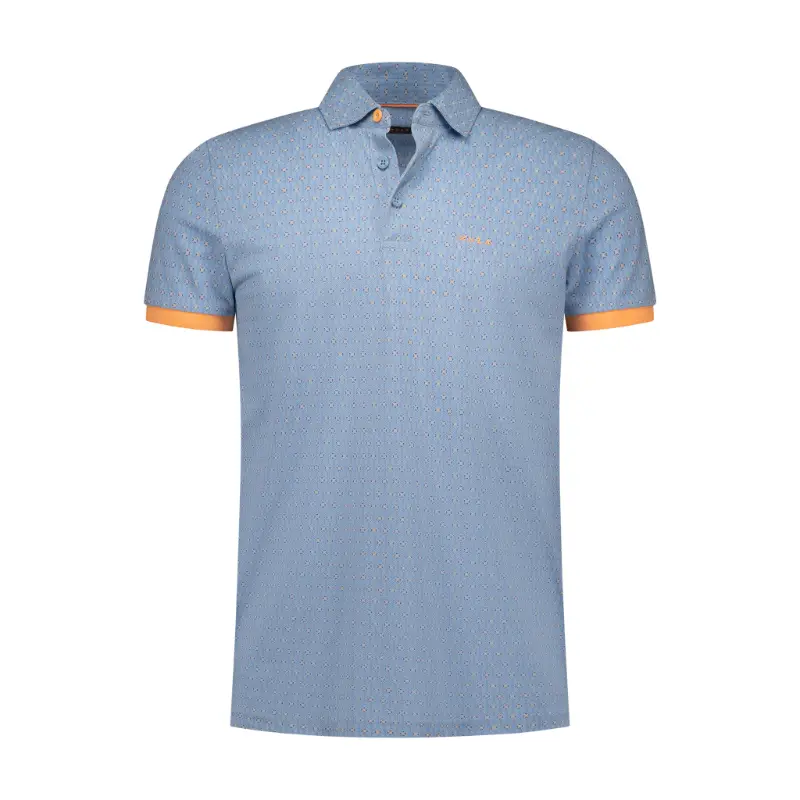 26CN108_2633_A NZA Polo 26CN108 2633 Lichtblauw
