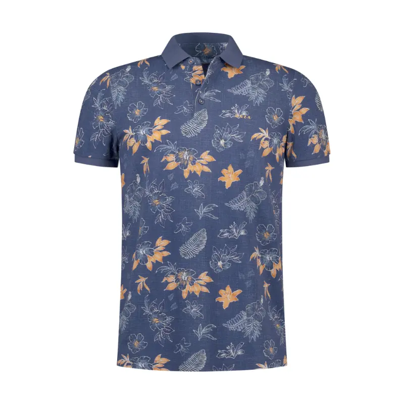 26CN124_2616_A NZA Polo 26CN124 2616 Navy