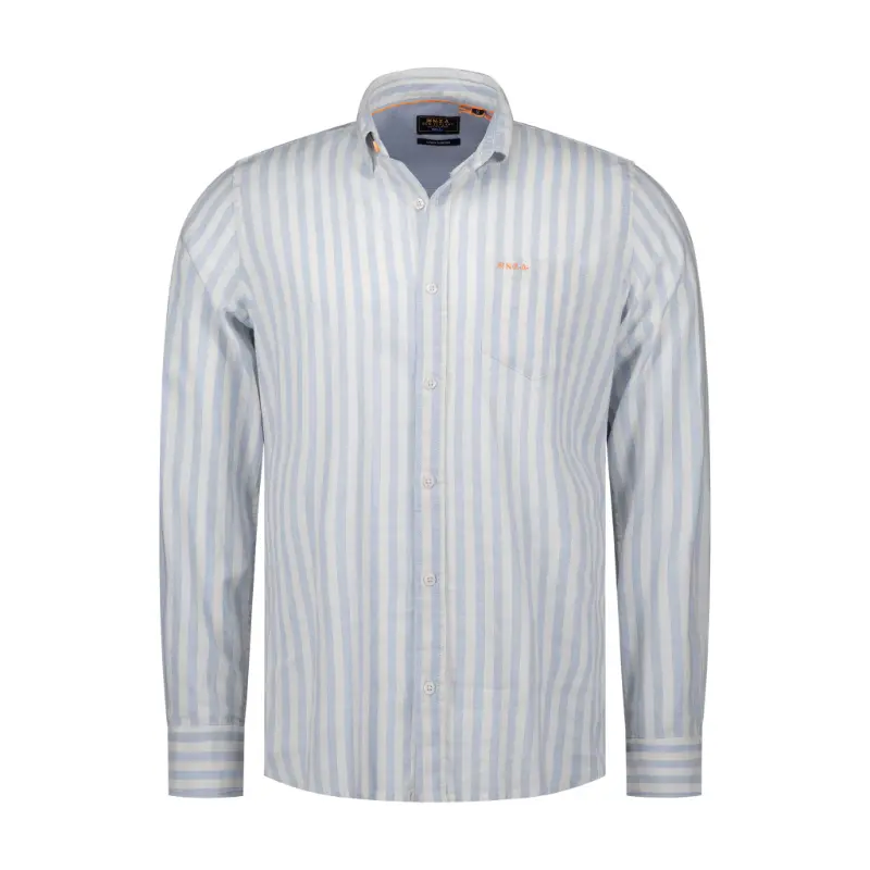 26CN546_2633_A NZA Overhemd 26CN546 2633 Licht Blauw