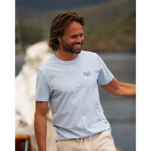 26CN729_2665 NZA T-Shirt 26CN729 2665 Lichtblauw