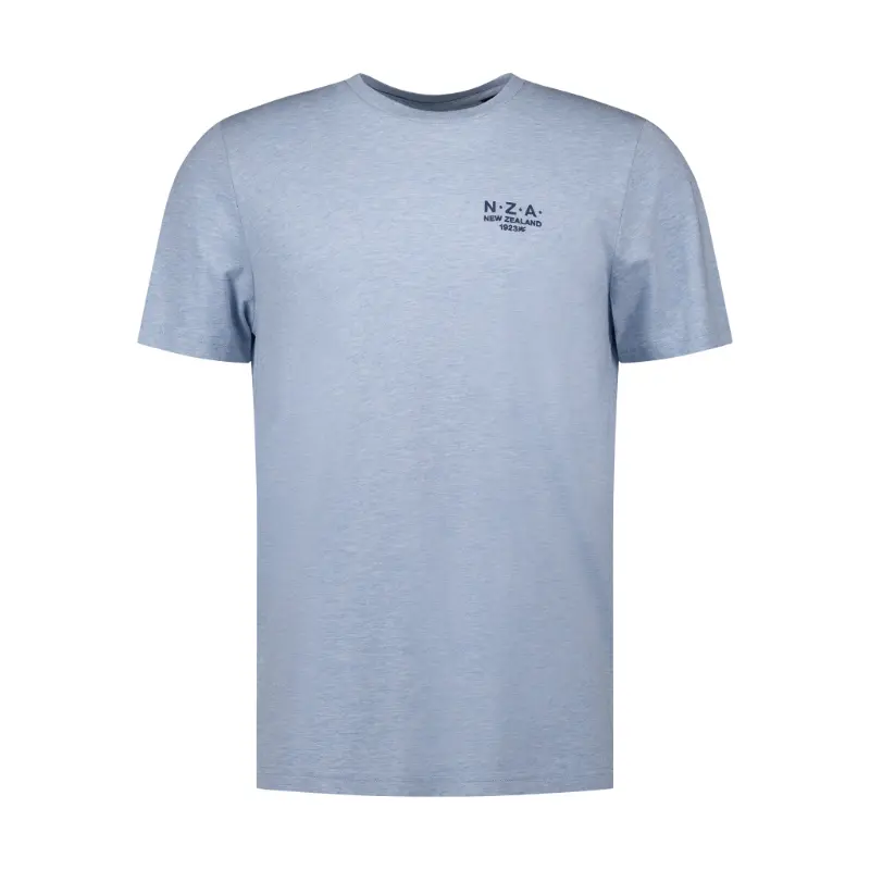 26CN729_2665_A NZA T-Shirt 26CN729 2665 Lichtblauw
