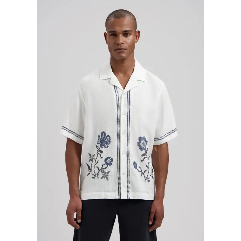 3115251 Dstrezzed Overhemd Hero 311525 100 White