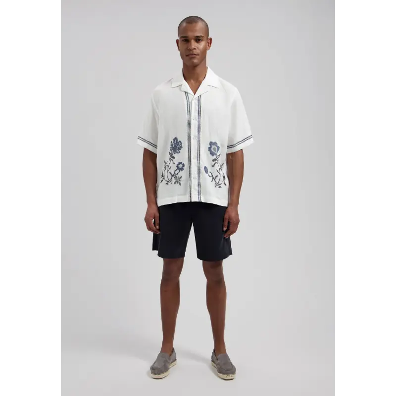 3115254 Dstrezzed Overhemd Hero 311525 100 White
